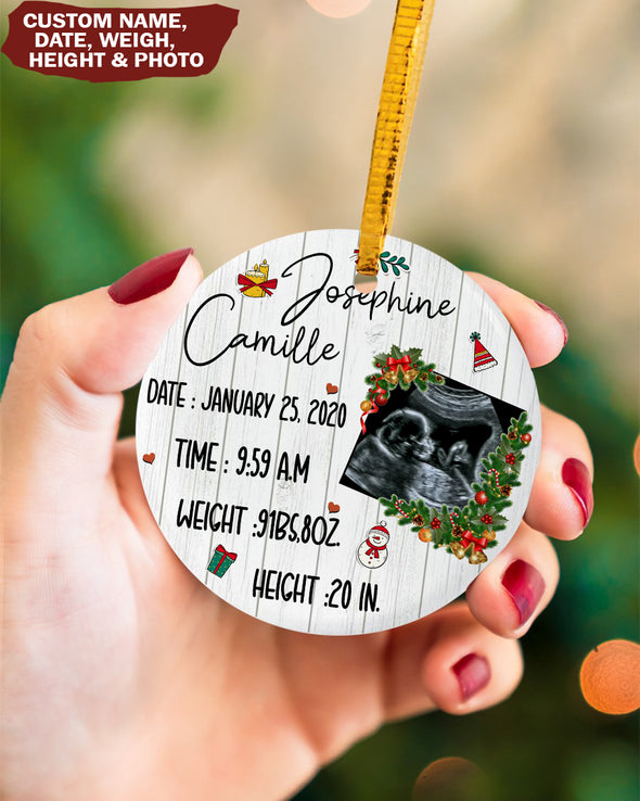 Personalized Gift For Future Mommy & Daddy Ornament - Mc - KT1110214