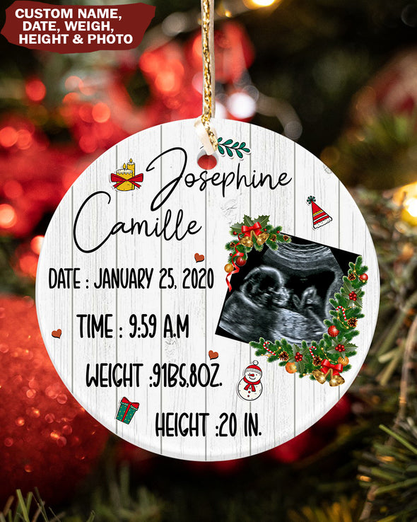 Personalized Gift For Future Mommy & Daddy Ornament - Mc - KT1110214