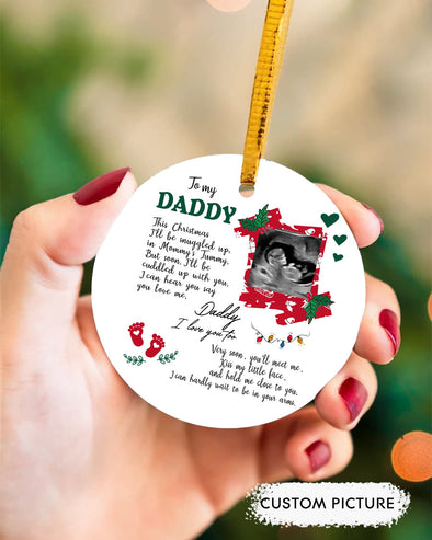 Personalized Gift For Future Daddy Ornament - pp - TT1110216