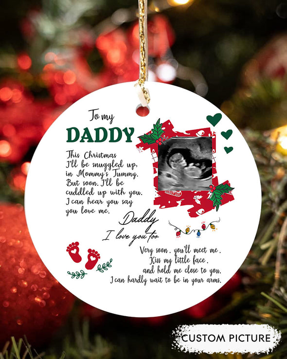 Personalized Gift For Future Daddy Ornament - pp - TT1110216