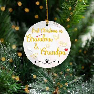 Gift For Grandpa Ornament - Kv