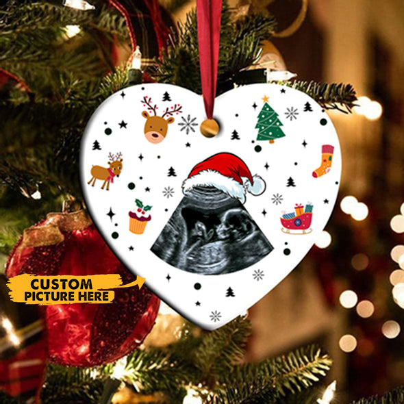 Personalized This Christmas 2021 I'll Be Snuggled Up Two Side Ornament Gift For Mom - Kv