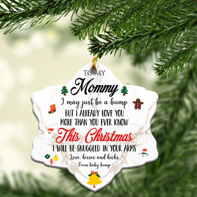 Gift For Mommy More Than You Ever Know Ornament - kv - Ta0110211