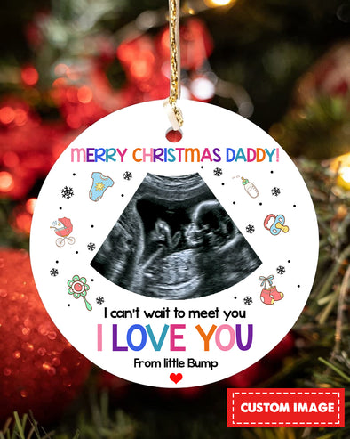 Personalized Gift For Future Daddy I Love You Ornament - pp - TA0810215