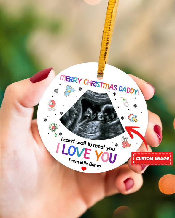 Personalized Gift For Future Daddy I Love You Ornament - pp - TA0810215