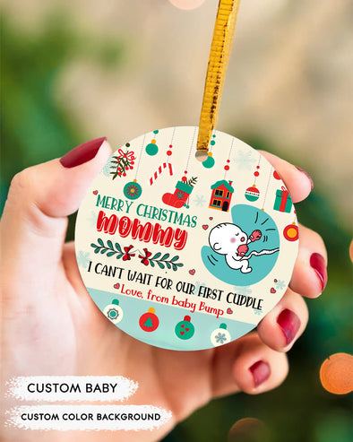 Gift For Future Mommy Ornament - pp - TT2010211