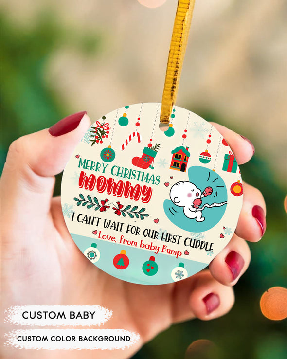 Gift For Future Mommy Ornament - pp - TT2010211
