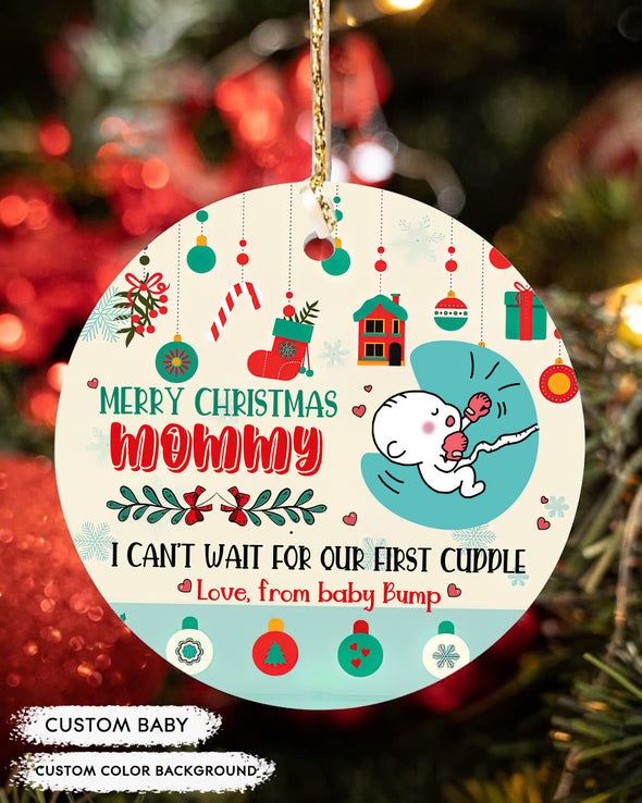 Gift For Future Mommy Ornament - pp - TT2010211