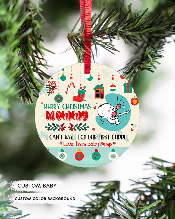 Gift For Future Mommy Ornament - pp - TT2010211