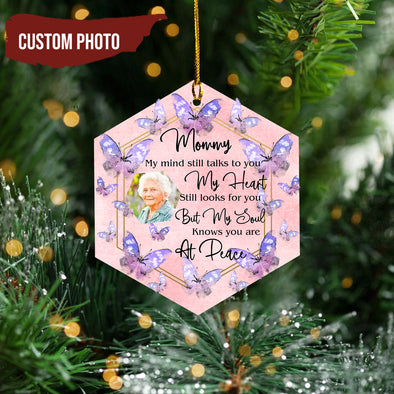 Personalized Gift For Mommy My Heart Ornament - Mc - KT0410219