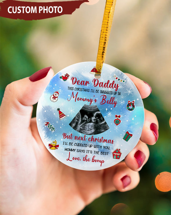 Personalized Gift For Future Daddy Ornament - pp - KT 07102110
