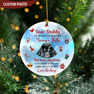 Personalized Gift For Future Daddy Ornament - pp - KT 07102110