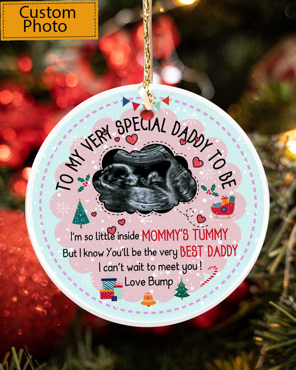 Personalized Gift For Future Daddy Best Daddy Ornament - Mc - KT1410213