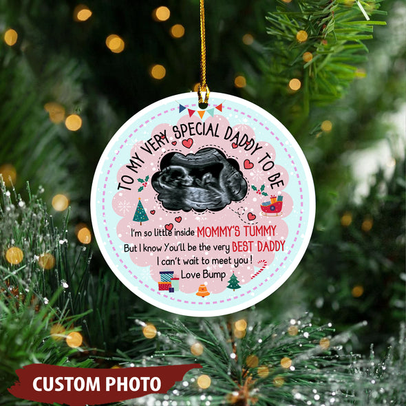 Personalized Gift For Future Daddy Best Daddy Ornament - Mc - KT1410213