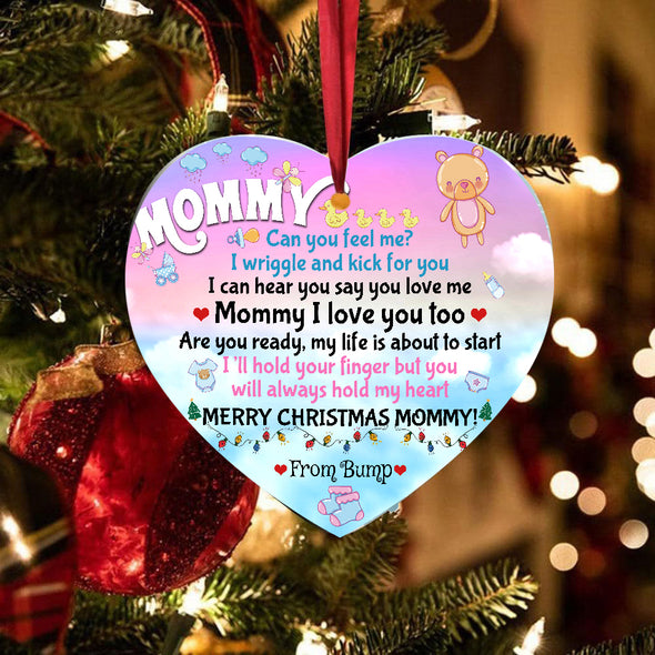 Gift For Mommy Merry Christmas Ceramic Ornament - Kv - TA0510211