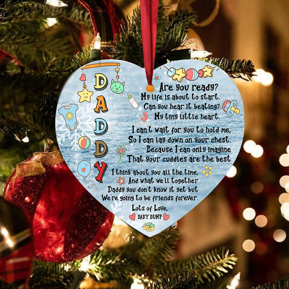 Gift For Daddy Are You Ready? Ornament - Kv - TA0410212