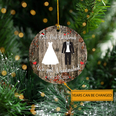 Gift For Couple Our First Christmas - Kv - TA2309215