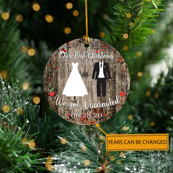 Gift For Couple Our First Christmas - Kv - TA2309215