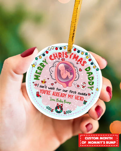 Personalized Gift For Future Daddy Ornament - pp - TA1810211