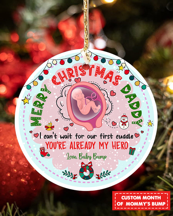 Personalized Gift For Future Daddy Ornament - pp - TA1810211