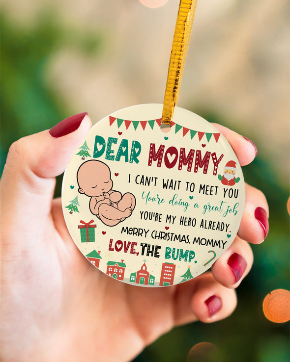 Gift For Furture Mommy Merry Christmas Ornament - Nt - KT2110217
