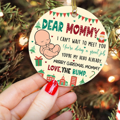Gift For Furture Mommy Merry Christmas Ornament - Nt - KT2110217