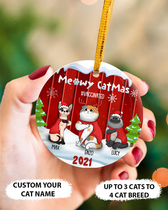 Gift For Cat Lover Ornament - pp - TT1410214