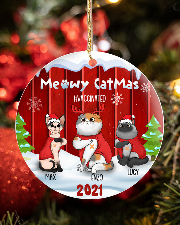 Gift For Cat Lover Ornament - pp - TT1410214