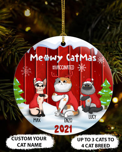 Gift For Cat Lover Ornament - pp - TT1410214