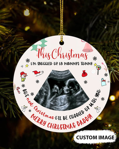 Personalized Gift For Future Daddy You Are Already My Hero Ornament - pp -  TT2210212 2