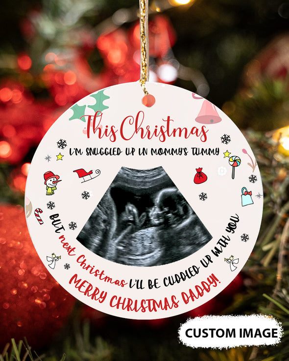 Personalized Gift For Future Daddy You Are Already My Hero Ornament - pp -  TT2210212 2