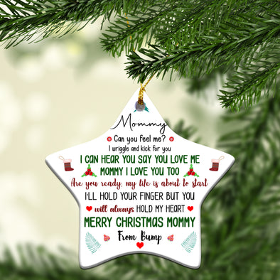 Gift For Mommy Merry Christmas Mommy Ornament - pp - TT0510212