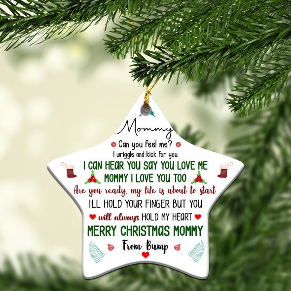 Gift For Mommy Merry Christmas Mommy Ornament - pp - TT0510212