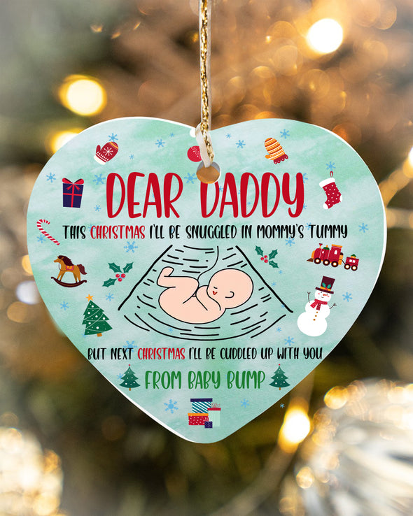 Gift For Future Daddy I Love You Ornament - Kv - KT 2010212
