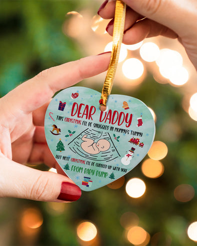 Gift For Future Daddy I Love You Ornament - Kv - KT 2010212
