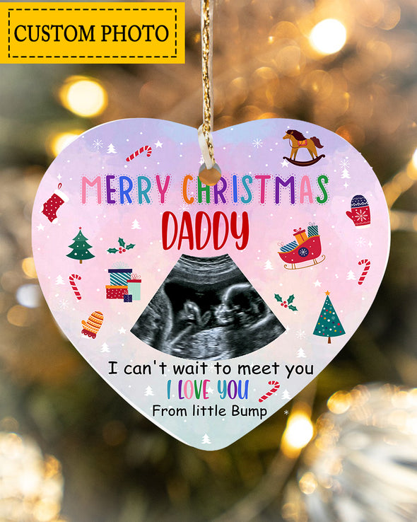 Personalized Gift For Future Daddy I Love You Ornament - Kv - KT 2010213