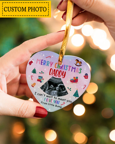 Personalized Gift For Future Daddy I Love You Ornament - Kv - KT 2010213
