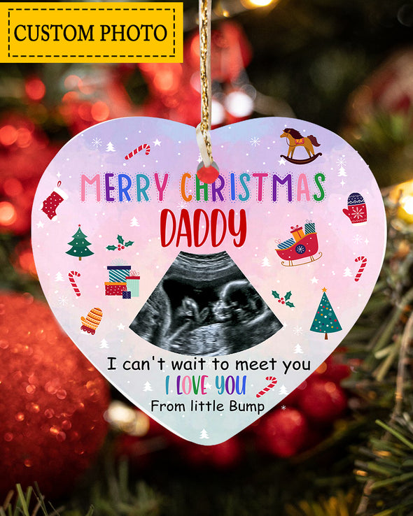 Personalized Gift For Future Daddy I Love You Ornament - Kv - KT 2010213