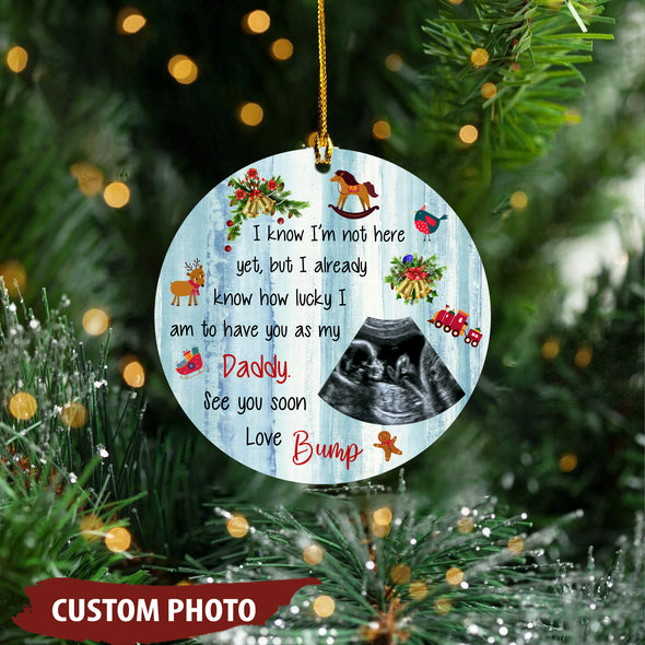 Personalized Gift For Future Daddy Ornament - Mc - Kt1310214