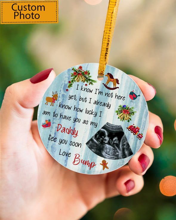 Personalized Gift For Future Daddy Ornament - Mc - Kt1310214