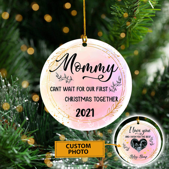 Gift For Mommy I Love You And I Wish You The Best Ornament - Mc - Kt 0110215