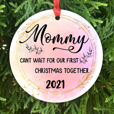 Gift For Mommy I Love You And I Wish You The Best Ornament - Mc - Kt 0110215