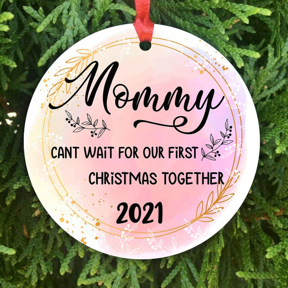 Gift For Mommy I Love You And I Wish You The Best Ornament - Mc - Kt 0110215