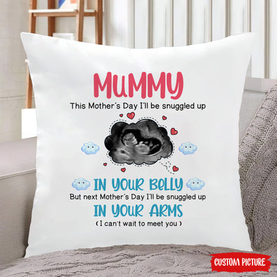 Personalized Gift For Future Mummy I Can't Wait To Meet Your Pillow - PP - LT2701223