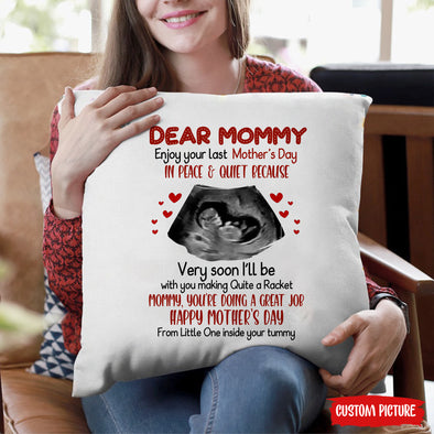 Gift For Future Mommy I'll Be Cuddled Up With You Pillow - PP - LT2103223