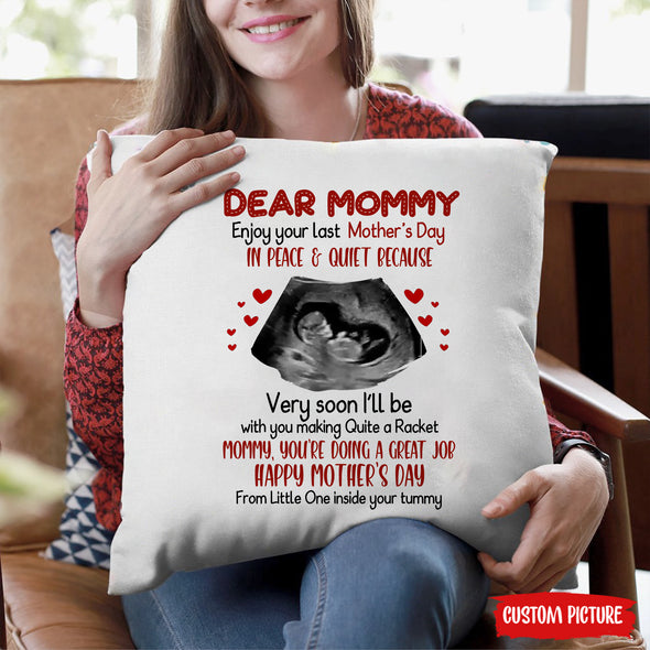 Gift For Future Mommy I'll Be Cuddled Up With You Pillow - PP - LT2103223