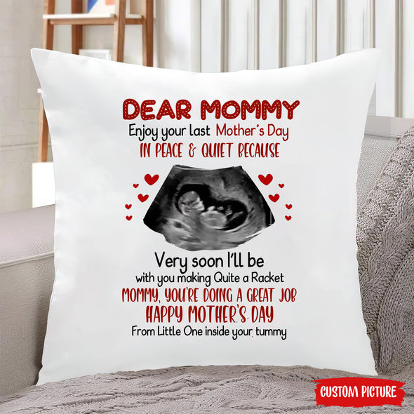 Gift For Future Mommy I'll Be Cuddled Up With You Pillow - PP - LT2103223