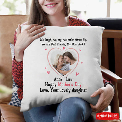 Personalized Gift For Future Mummy We Are Best Friends Mum & I Pillow - PP - LT230223