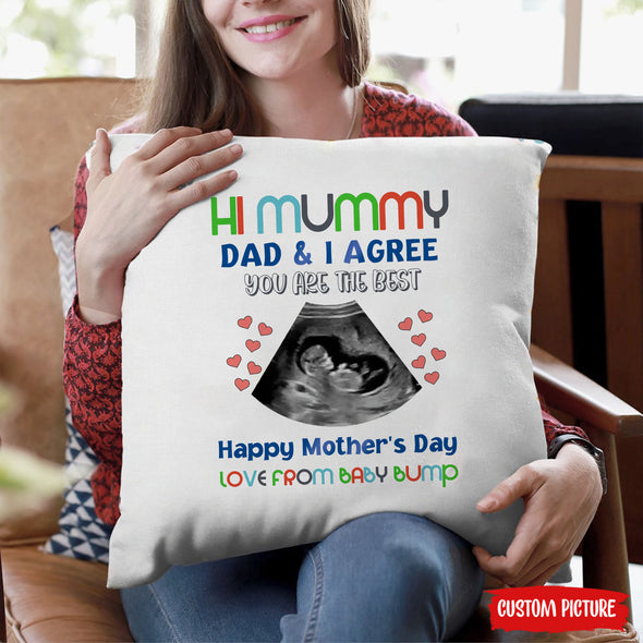 Personalized Gift For Future Mummy Dad & I Agree You Are The Best Pillow - PP - LT1902225