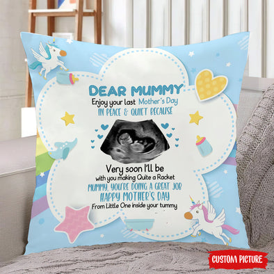 Personalized Gift For Future Mummy Happy Mother's Day Pillow - PP - LT2302225